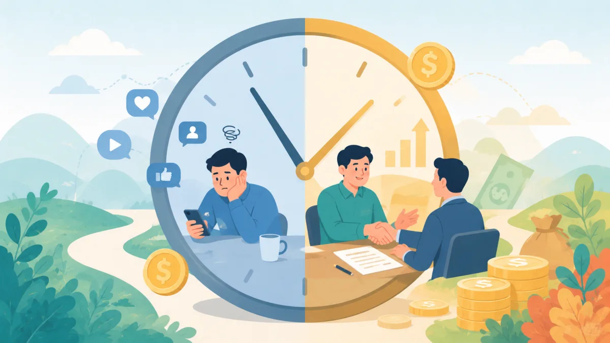 免費廣告的機會成本：你的時間值多少錢？