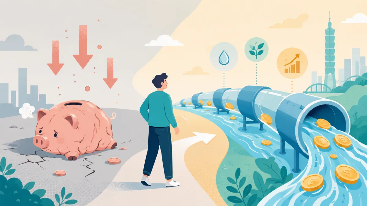 為什麼你不該儲蓄，反而應該借錢？顛覆直覺的現金流思維